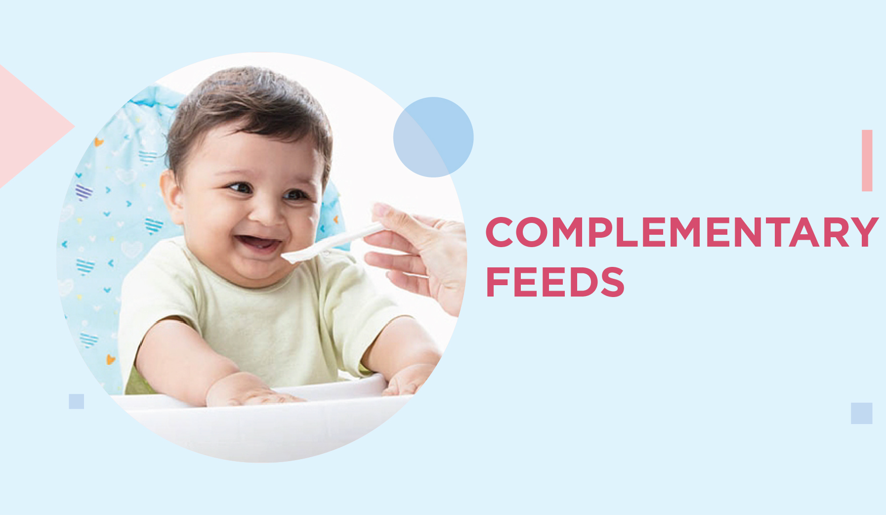 Complementary feeding hotsell